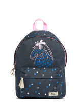 1 Compartment Backpack Milky kiss Blue we are one 3799