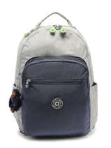 1 Compartment  Backpack  With 15" Laptop Sleeve Kipling Multicolor back to school / pbg PBG21305