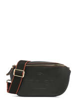 Medium Leather Fulgurant Belt Bag Etrier Black fulgurant EFUL022M