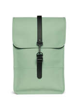 1 Compartment Backpack With 13" Laptop Sleeve Rains Green city 13020
