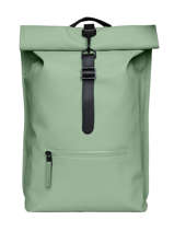 1 Compartment Backpack With 14" Laptop Sleeve Rains Green city 13320
