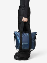 A4 Size  Shoulder Bag City City Rains Blue city 14160-vue-porte