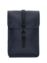 1 Compartment Backpack With 13" Laptop Sleeve Rains Blue city 13020