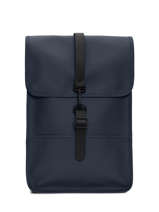 Sac  Dos 1 Compartiment + Pc 13" Rains Bleu city 13020