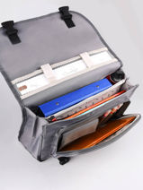 Satchel 2 Compartments Cameleon Gray actual PBBACA35-vue-porte