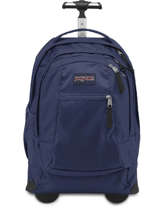 Sac A Dos  Roulettes 2 Compartiments Jansport Bleu back to school EA5BAL