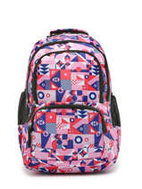 2-compartment Backpack With 15" Laptop Sleeve Miniprix Multicolor fac 5812