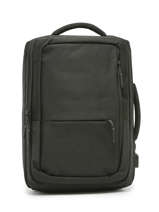 2-compartment Backpack With 15" Laptop Sleeve Miniprix Black fac 1129