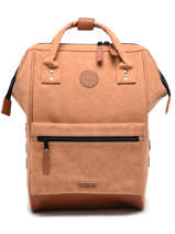 Customisable Backpack Adventurer Medium Cabaia Brown adventurer BAGS