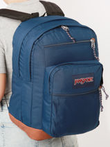 Sac � Dos Jansport Bleu backpack EA5BAK-vue-porte