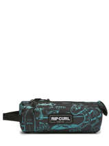 Trousse 2 Compartiments Rip curl Bleu twisted weekend TW12TMUT