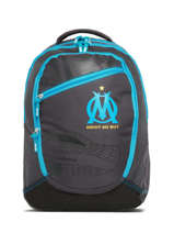 3-compartment Backpack Olympique de marseille Gray om 23CO204B