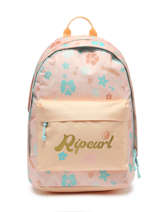2-compartment  Backpack Rip curl Pink seaside breeze SE01EWBA