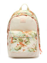 2-compartment  Backpack Rip curl Beige sunset waves SU01ZWBA