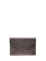 Leather Wallet Etincelle Etrier Silver etincelle irisee EETI054