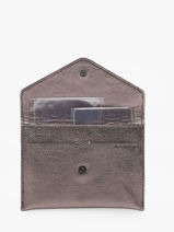 Leather Wallet Etincelle Etrier etincelle irisee EETI054-vue-porte