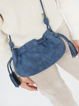 Crossbody Bag Cerisier Woomen Blue cerisier WCER06-vue-porte