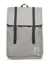 Sac � Dos 1 Compartiment Herschel Gris weather resistant 10999