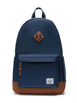 1 Compartment  Backpack  With 15" Laptop Sleeve Herschel Blue classics 11383