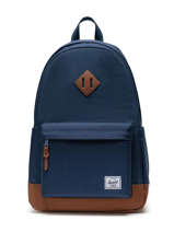 Sac � Dos 1 Compartiment + Pc 15" Herschel Bleu classics 11383