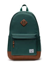 1 Compartment  Backpack  With 15" Laptop Sleeve Herschel Green classics 11383