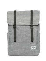 Sac  Dos 1 Compartiment Herschel Gris classics 11404