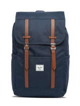 1 Compartment Backpack With 15" Laptop Sleeve Herschel Blue classics 11397