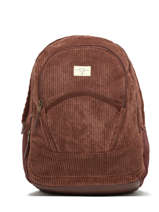 2-compartment  Backpack Roxy Brown back to school RJBP4654