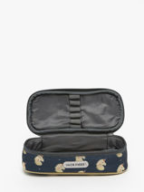 Trousse 1 Compartiment Jack piers Rose jp boys PC022-vue-porte