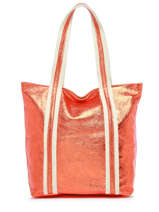 A4 Size Shoulder Bag Nine Leather Milano Orange nine NI23065