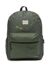 2-compartment Backpack Skooter Green kind spirit 3504