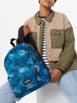 Backpack Eastpak Blue pbg authentic PBGA5B74-vue-porte