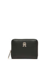 Wallet Tommy hilfiger Black iconic tommy AW15088