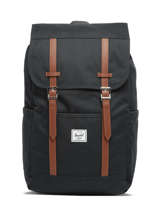 1 Compartment Backpack With 15" Laptop Sleeve Herschel Black classics 11397