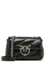 Sac Bandoulire Love Bag Puff  Pinko Noir love bag puff A0F2