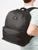 1 Compartment Backpack Vans Black backpack VN0A5KHR-vue-porte