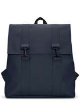 1 Compartment Backpack With 15" Laptop Sleeve Rains Blue city 13300