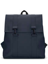 Msn Bag - 1 Compartment Backpack With 15" Laptop Sleeve Rains Blue city 13300