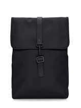 1 Compartment Backpack With 13" Laptop Sleeve Rains Black city 13500