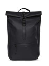 1 Compartment Backpack With 14" Laptop Sleeve Rains Black city 13320
