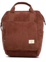 1 Compartment  Backpack Roxy Brown back to school RJBP4652