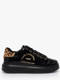 black textured lthr