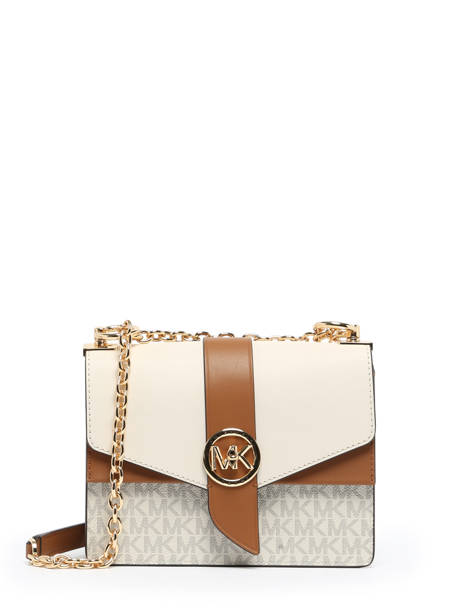 Leather Greenwich Crossbody Bag Michael kors Beige greenwich S1GGRC0B