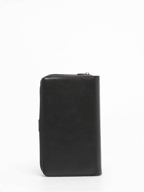 Continental Wallet Leather Hexagona Black multico 227436 other view 2