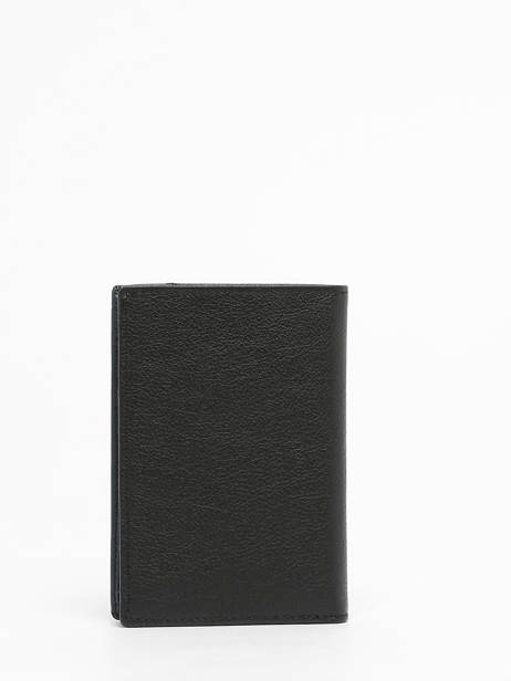 Wallet Leather Hexagona Black duo 687810 other view 2