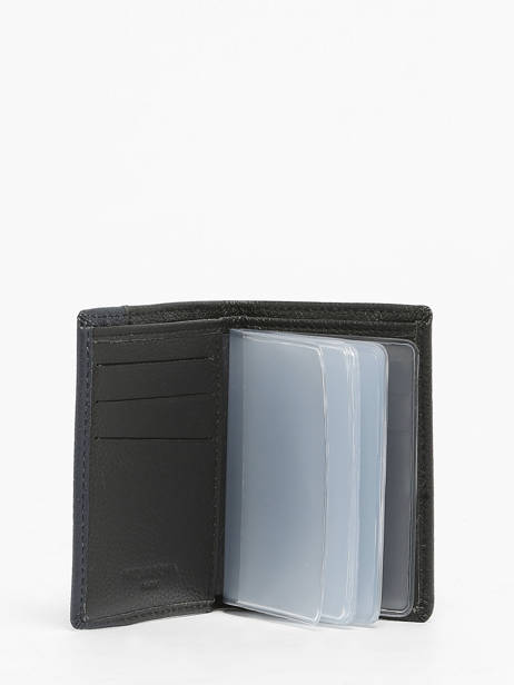 Card Holder Leather Hexagona Black duo 687816 other view 1