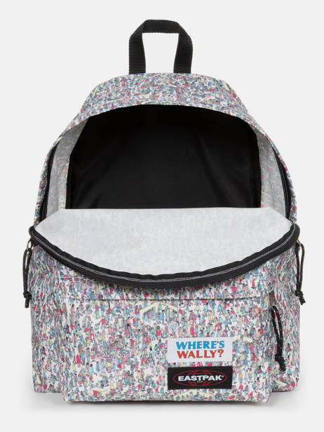 1 Compartment  Backpack Eastpak Multicolor where is wally K620WAL other view 2