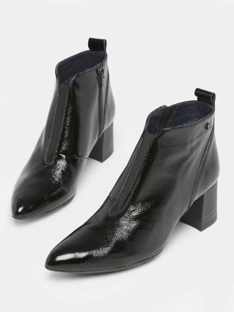 Heeled Boots Margot In Leather Dorking Black women D9227 other view 1