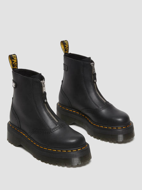Boots Jetta Sendal In Leather Dr martens Black women 27656001 other view 3