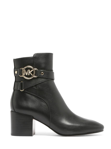Heeled Boots Rory In Leather Michael kors Black women F2ROME7L